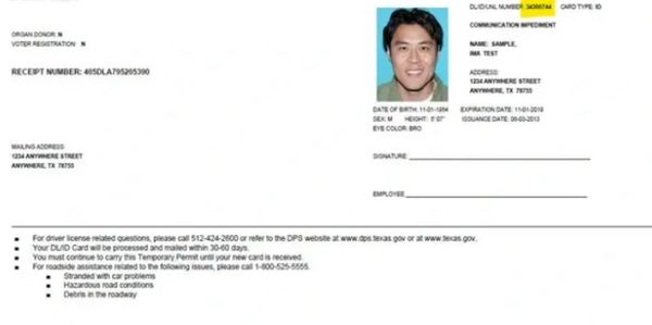 DRIVING PERMIT / RESTRICTED B LICENSE / LEARNERS LICENSE
