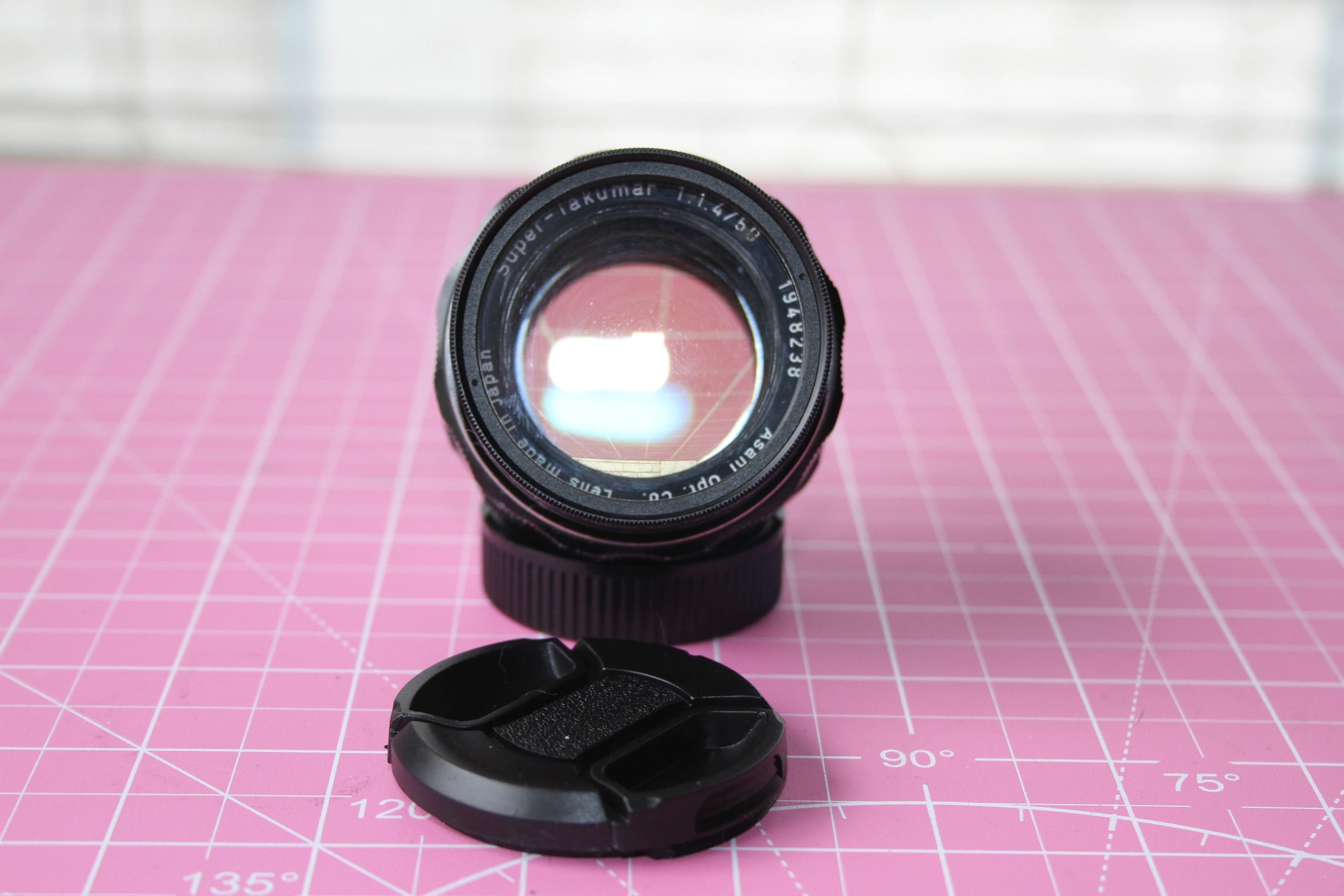 Cleaning the Super-Takumar 50mm f1.4 Lens