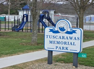 Tuscarawas Memorial Park Sign