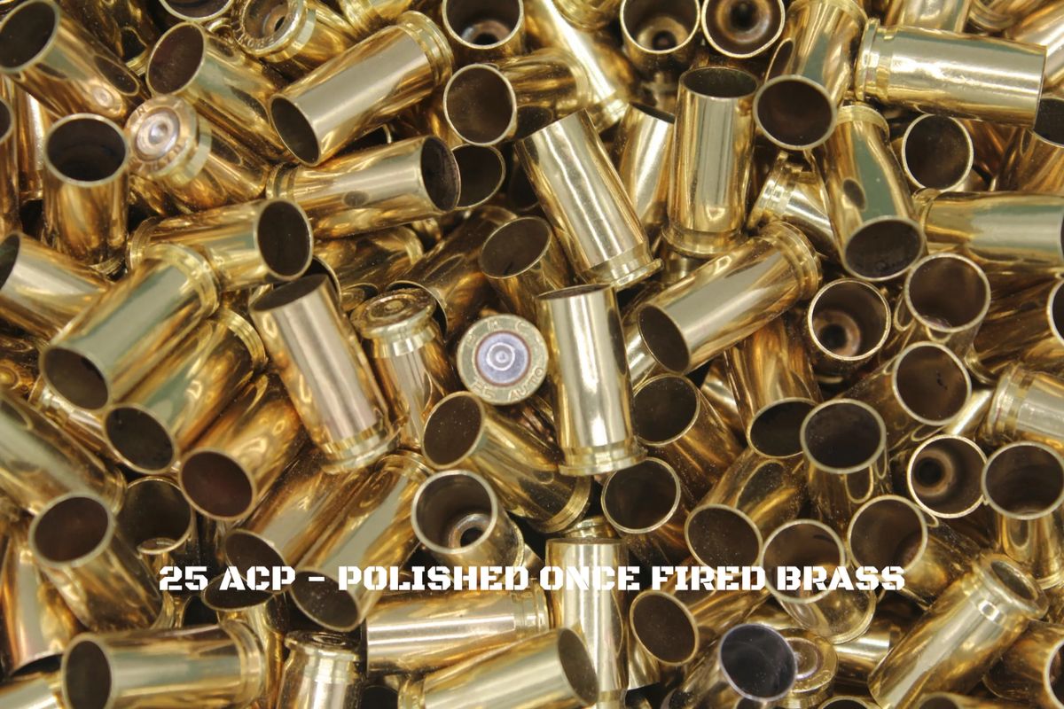 25 ACP Brass