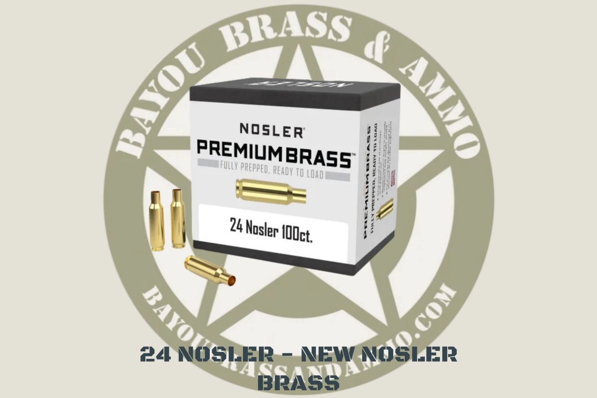 24 Nosler Brass