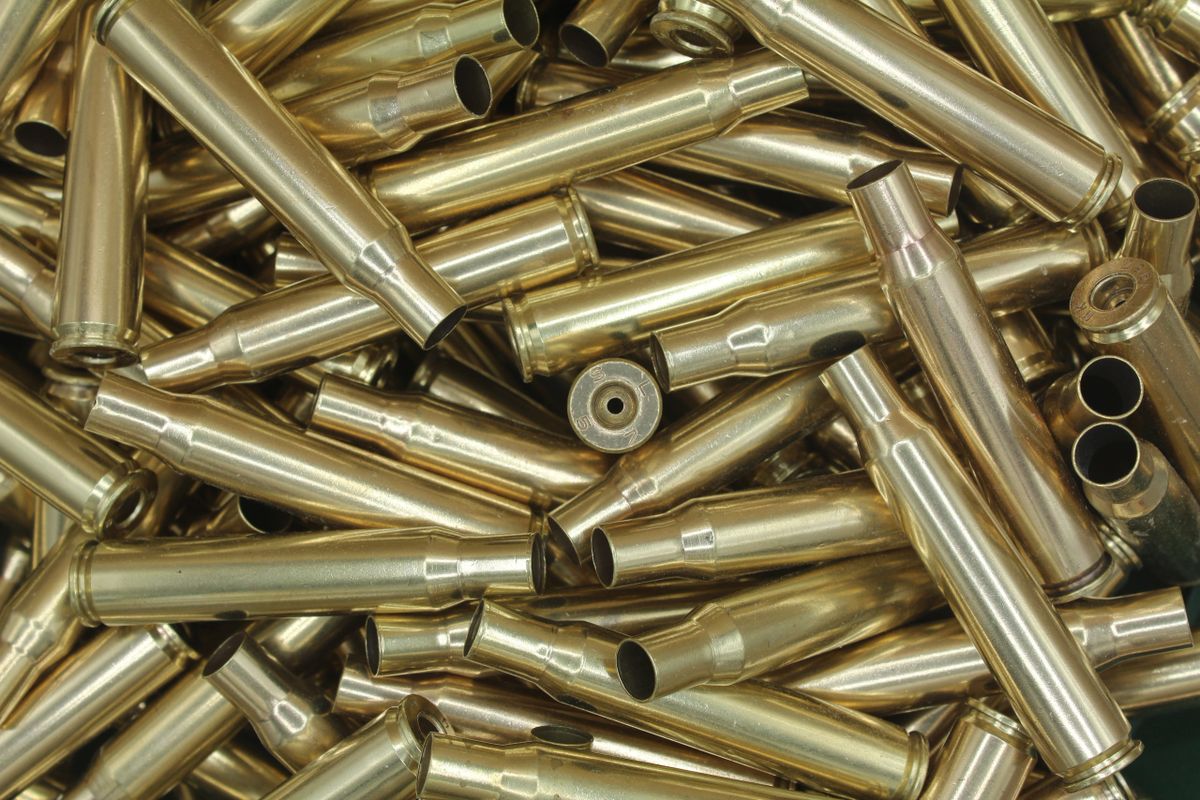 M1 Garand Once Fired 30 Cal Brass