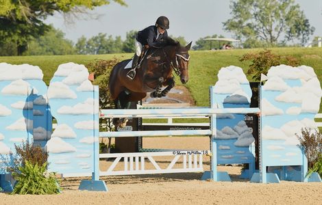 Renee and Nora show in the jumpers 