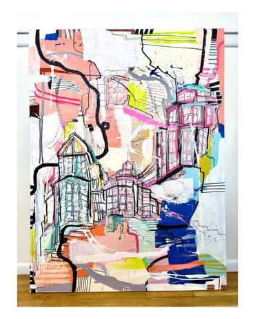 Sold. 'clarity', 48"x36"