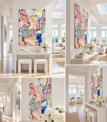 Sold. 'clarity', 48"x36"
