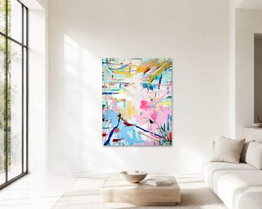 Commissioned piece, 60"x48"