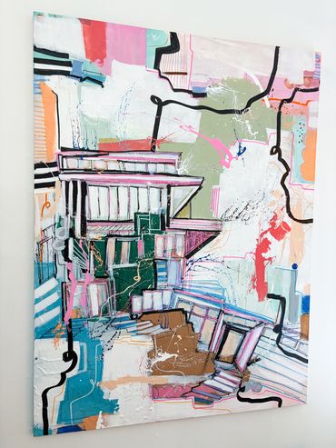 'seek', 48"x36"