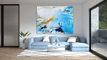commissioned piece, 72"x96"