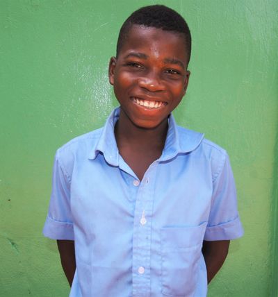 A young man in Togo waiting for sponsorship