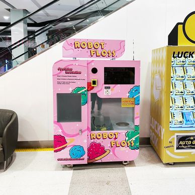 Robot Floss - Candy Floss Machine, Fairy Floss, Vending Machine