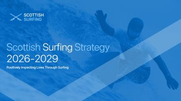 Scottish Surfing Strategy 2026-2029 cover image.