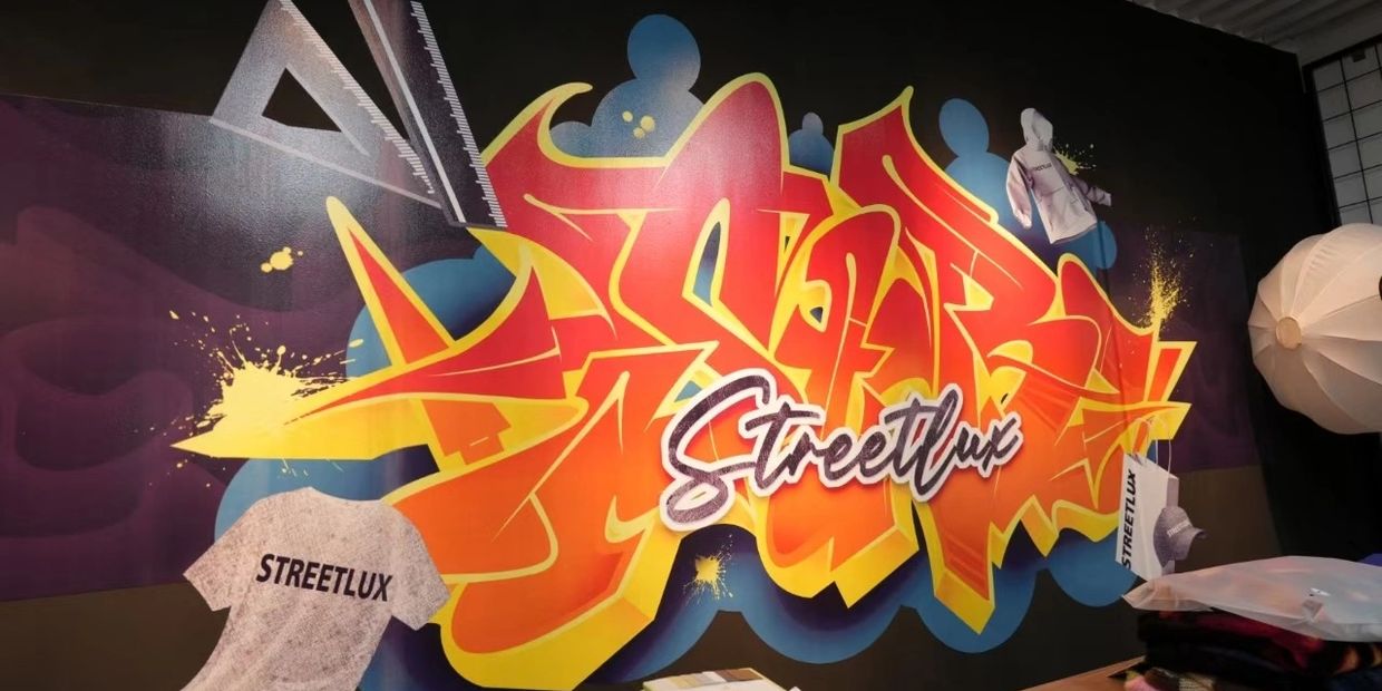 Direct printed wall mural