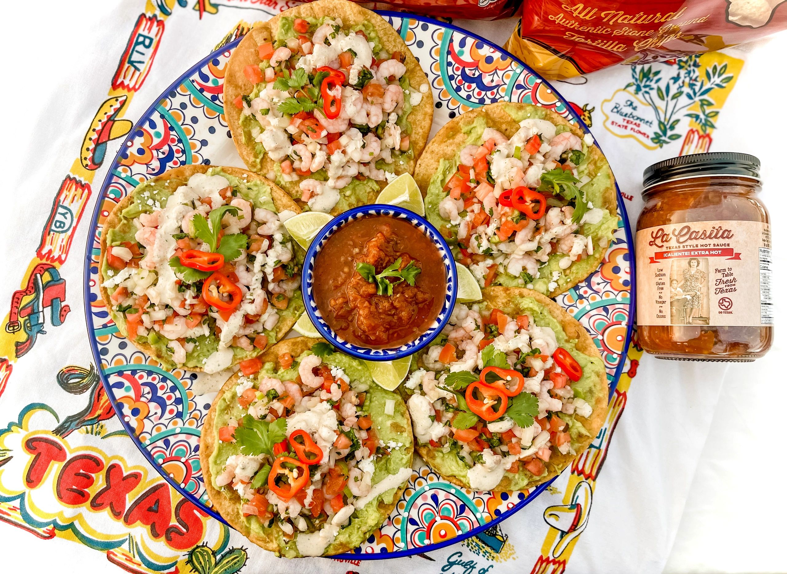 Shrimp Tostadas