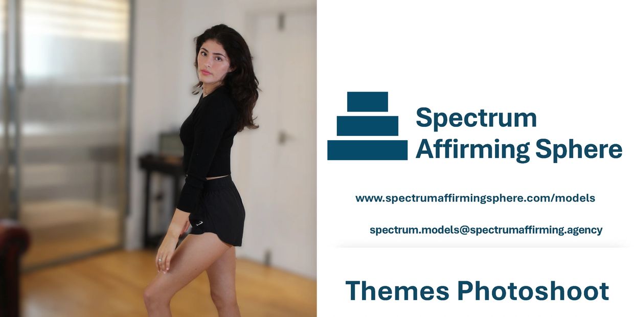 Themes Photoshoot, Model, Spectrum Affirming Sphere