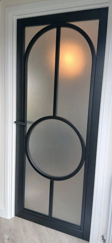 Clear Frosted Installed