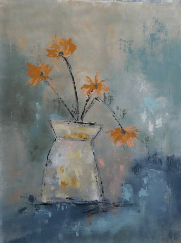 Glamorous Flowers II 28x36