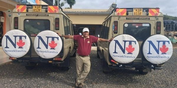 Network Travel Land Cruisers ready for a game drive