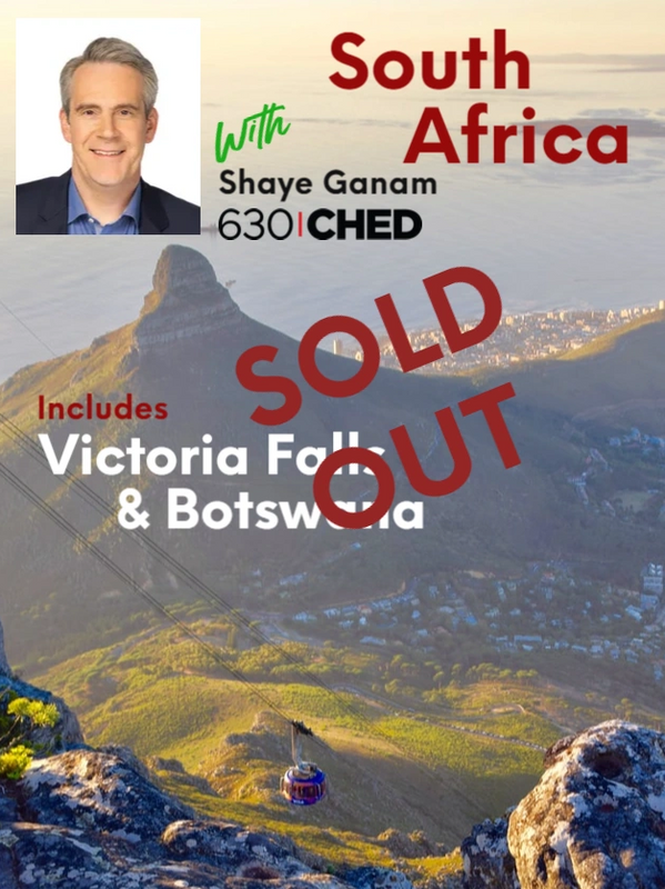 South Africa Safari from Edmonton with 630 CHED's Shaye Ganam