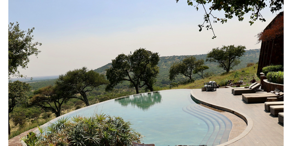 Luxury lodge in Kenya