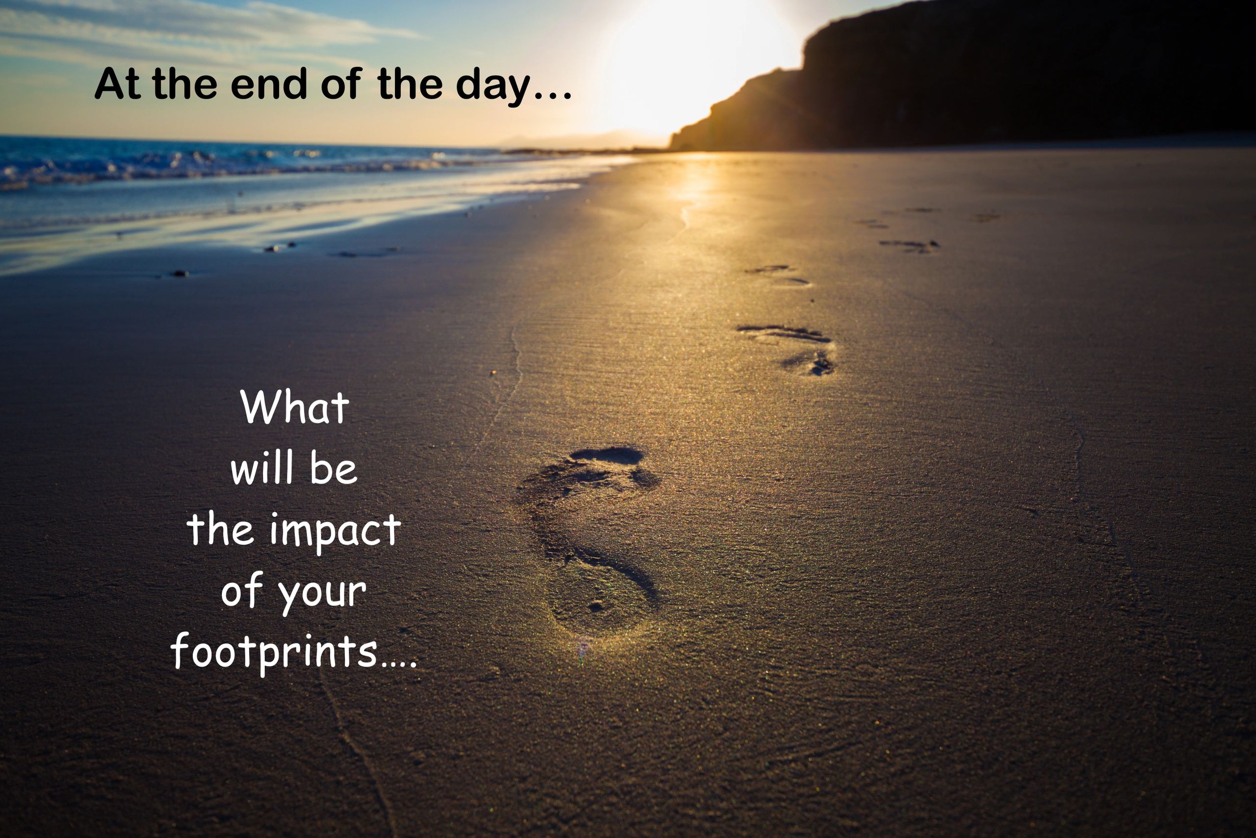 Spiritual Impact - My FootPrint For God