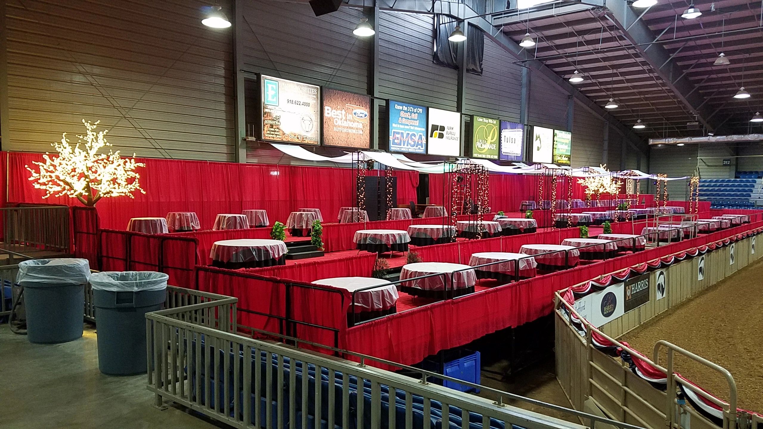 Rental drape tables tablecloths chairs and decoration