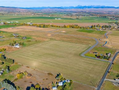 Aerial view of property for sale in Ellensburg, Washington