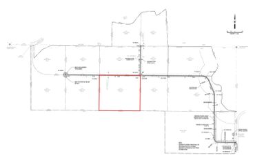 Plat map of Manastash Estates in Ellensburg, Washington