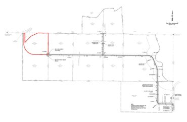 Plat map of Manastash Estates in Ellensburg, Washington