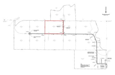 Plat map of Manastash Estates in Ellensburg, Washington