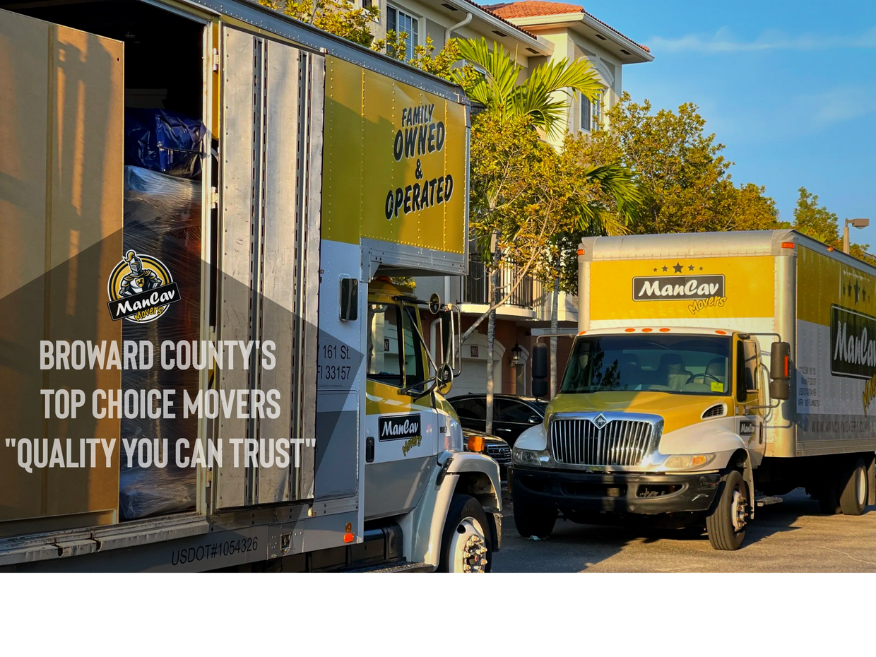 TWO MANCAV MOVERS TRUCK IN BROWARD COUNTY