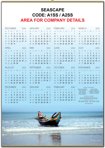 A1 and A2 Calendars, Wall Calendar Printing, Calendar Printing