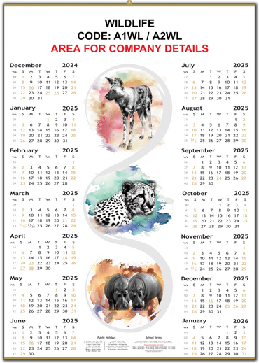 A1 and A2 Calendars, Wall Calendar Printing, Calendar Printing