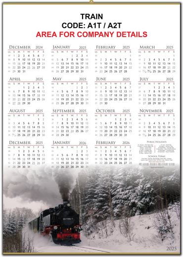 A1 and A2 Calendars, Wall Calendar Printing, Calendar Printing