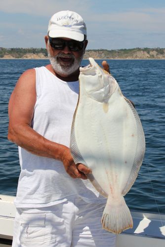 Jumbo Block island doormat fluke