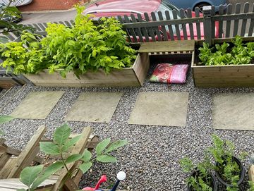 Designing and making bespoke seating and planters
