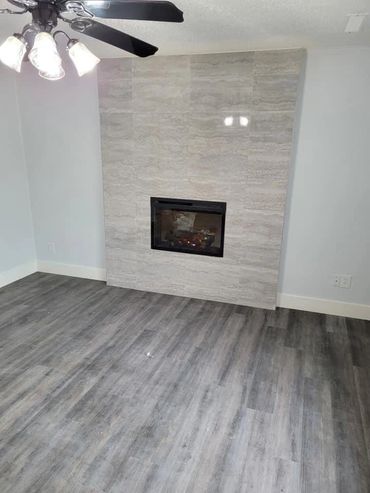 custom fireplace