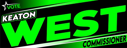 Re-Elect Keaton West 
4 Sweetwater County Commissioner