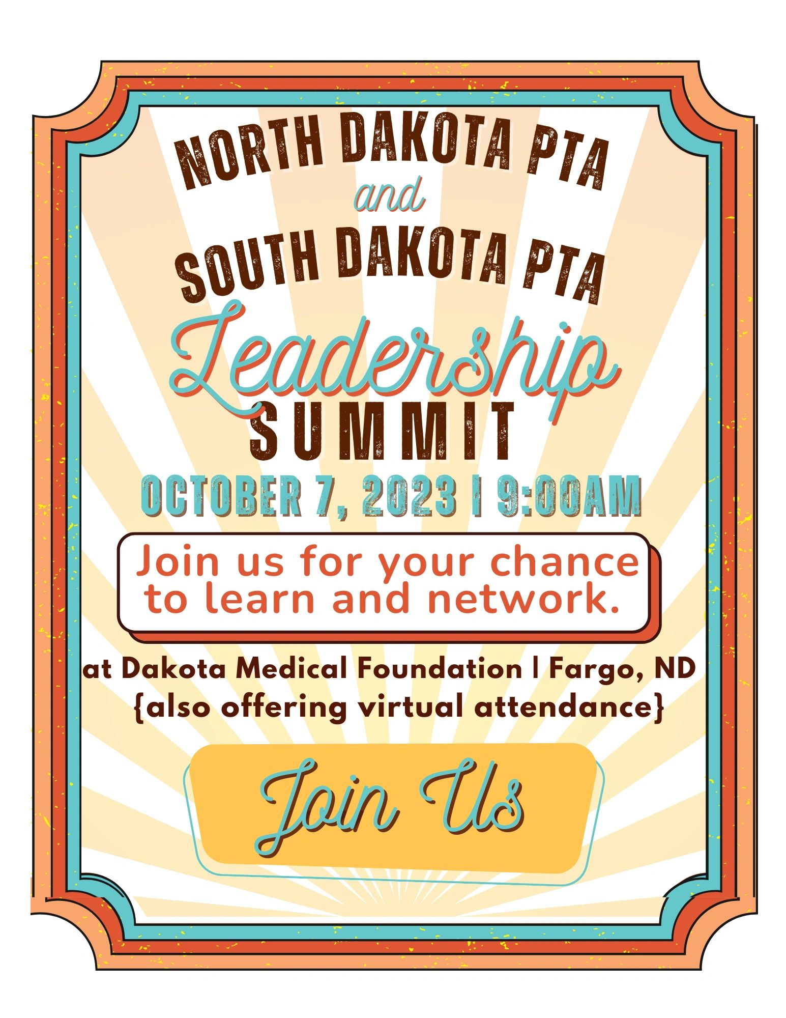 Join us for your chance to learn and network! Register to join us virtually!