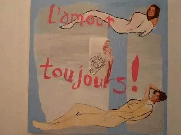 L'AMOUR TOUJOURS painting by eve eurydice
