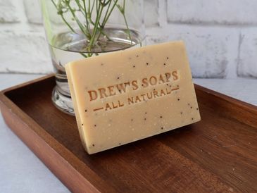 Bar Soap with plants