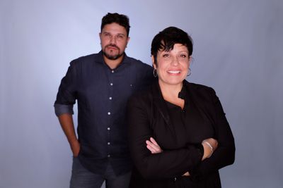 Fabiana Deziderio e Rhodnei Pedroso