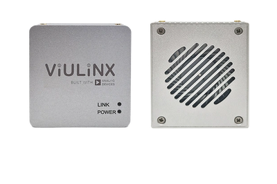 Front and back of a ViULINX device.
