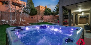 Desert Hills Hot Tub Short Term Rental Albuquerque