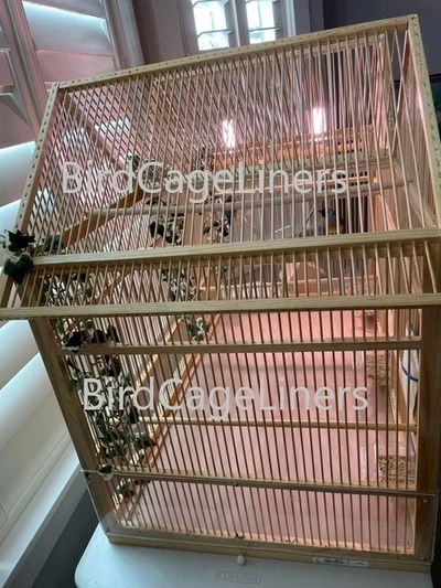 Custom Size Poly Coated and Paper Birdcage Liners