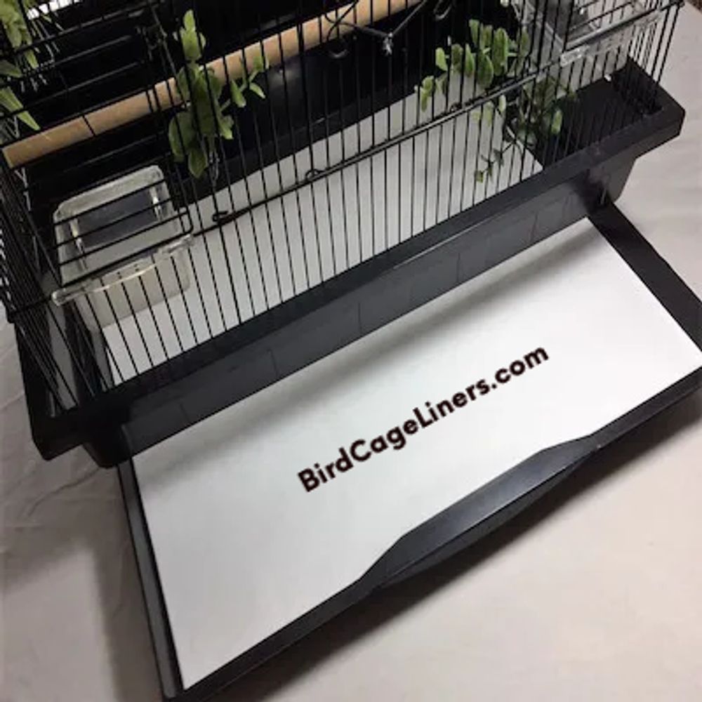 Bird Cage Liner - the easiest way.. 