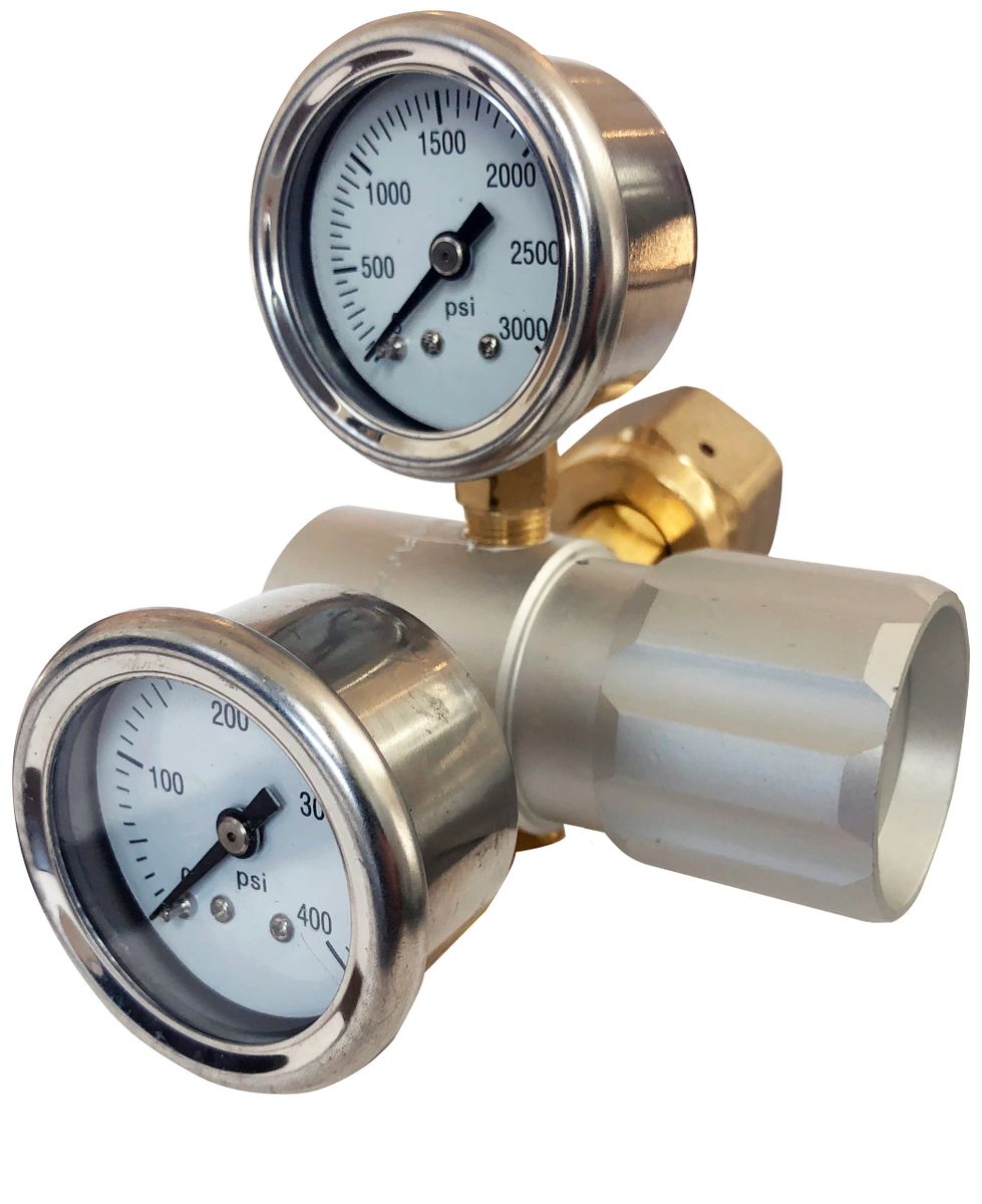 Series 3000 High Flow Carbon Dioxide Regulator, 0125, 250, 300, 500