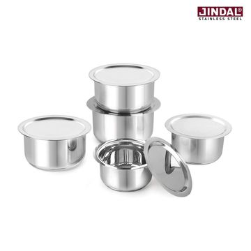 jindal utensils tope with lid