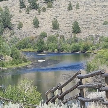 View from Sentinel Mountain RV Park