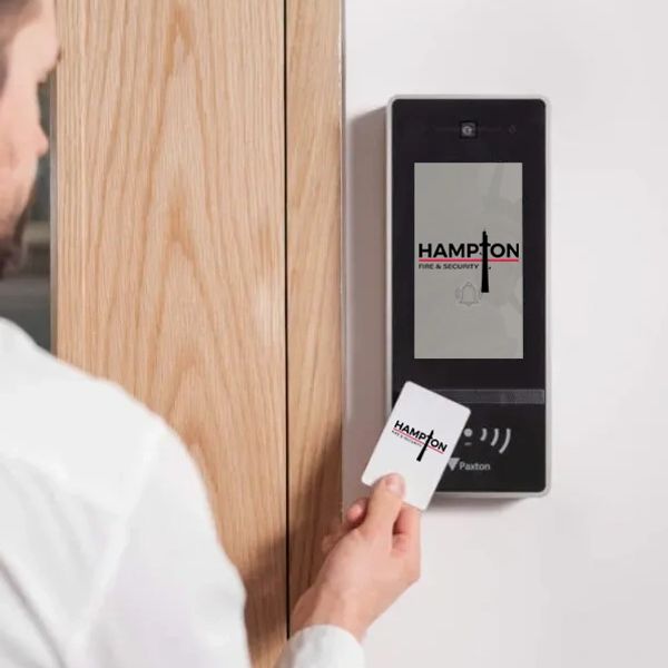 Hampton Fire & Security door access intercom