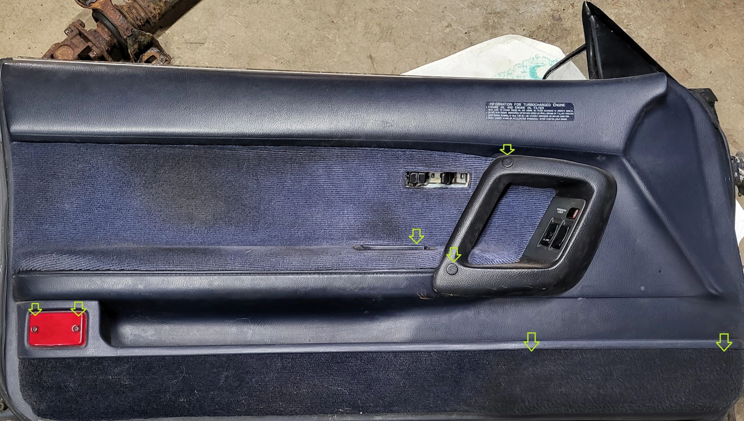 How to remove Interior door panel